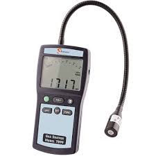 Leak detection meter.