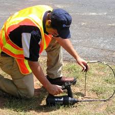 Gas leak detection technician. Gas leak detection technician.