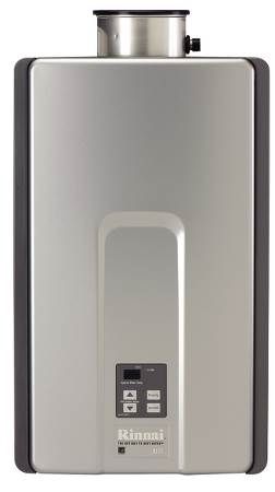 Rinnai tankles water heater.